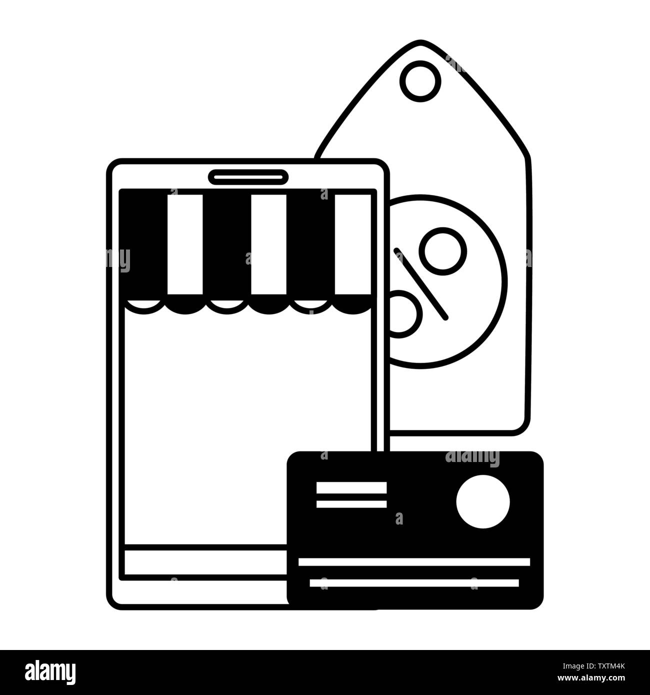 online shopping ecommerce concept Stock Vector Image & Art - Alamy