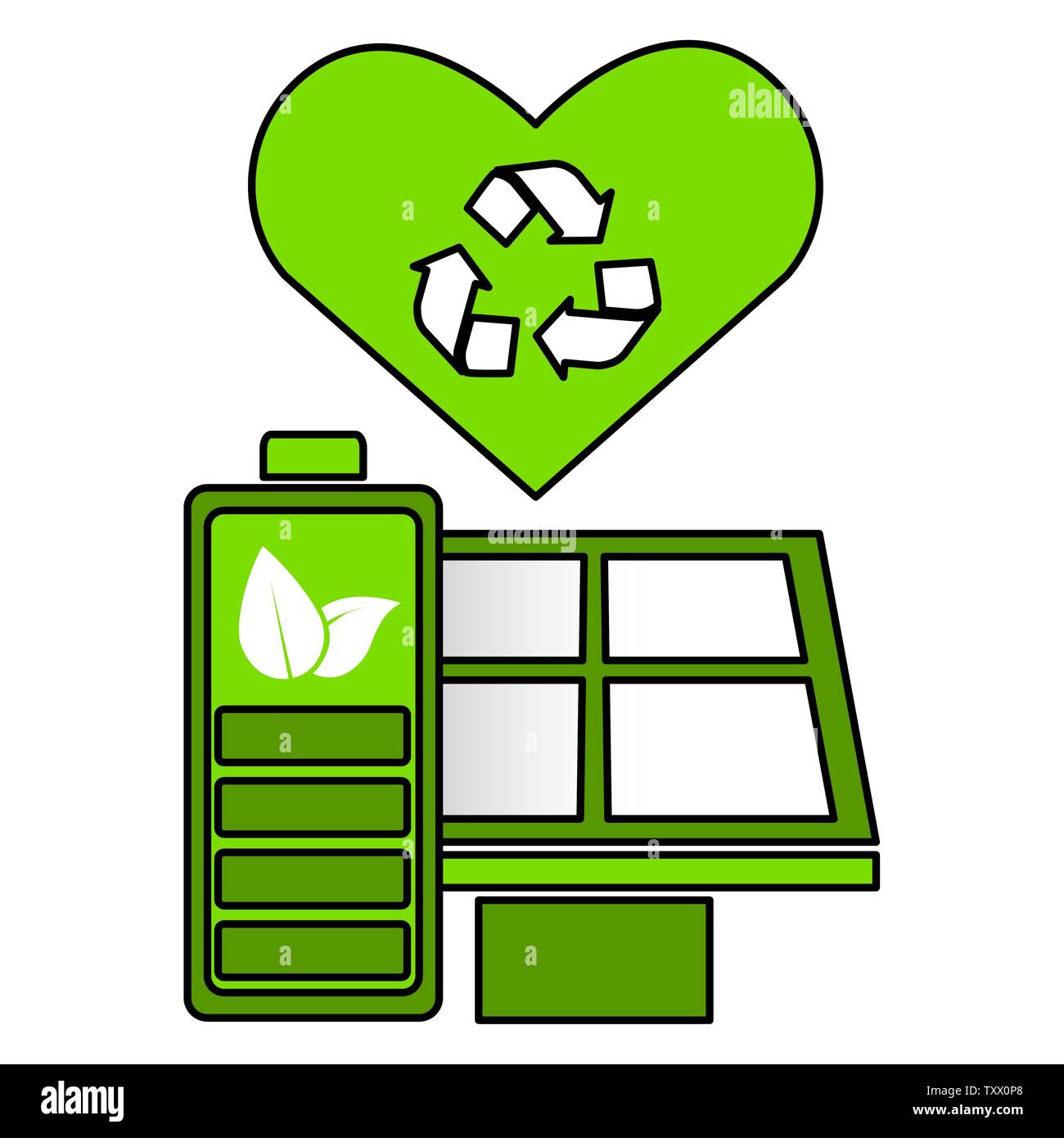 eco friendly environment Stock Vector Image & Art - Alamy
