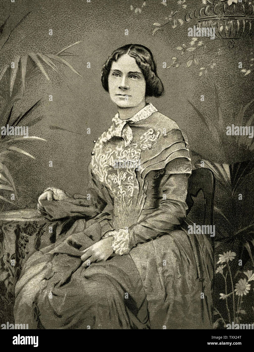 JENNY LIND (18201887) Swedish opera singer in 1850 Stock Photo Alamy