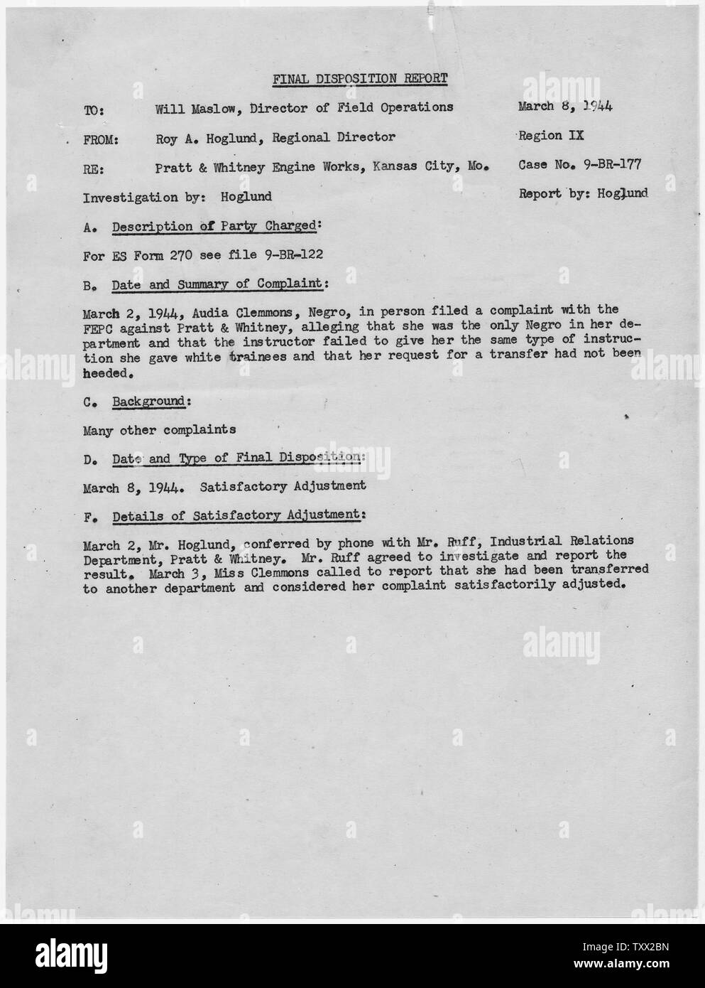 Clemmons Black and White Stock Photos & Images Alamy