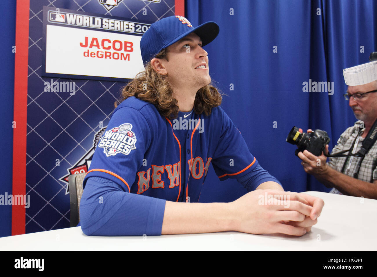 Jacob deGrom #48 - Team Issued 1986 Throwback Jersey - 2016 Season