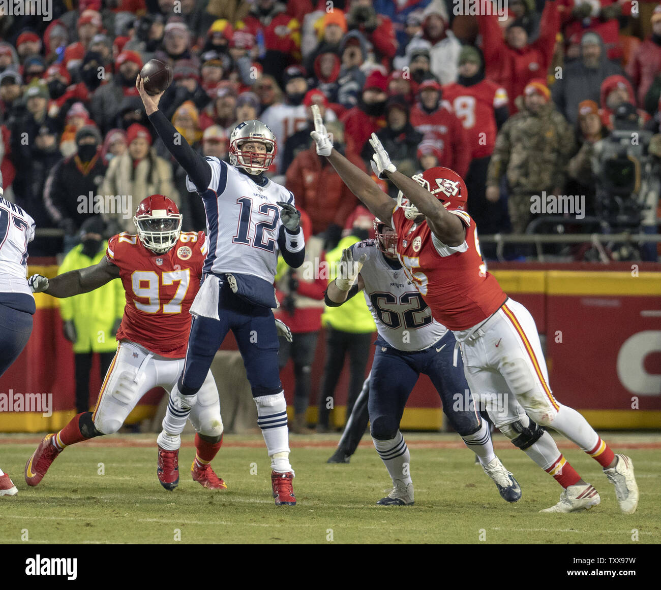 Kansas City Chiefs quarterback Brodie Croyle limps off the field in the  second quarter after suffering a season-ending knee injury against the  Tennessee Titans. The Titans defeated the Chiefs, 34-10, at Arrowhead