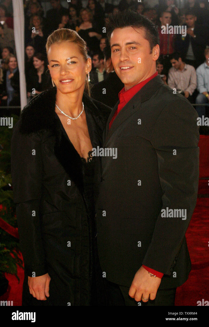 Matt Leblanc andwife Melissa McKnight arriving to the 31st annual ...