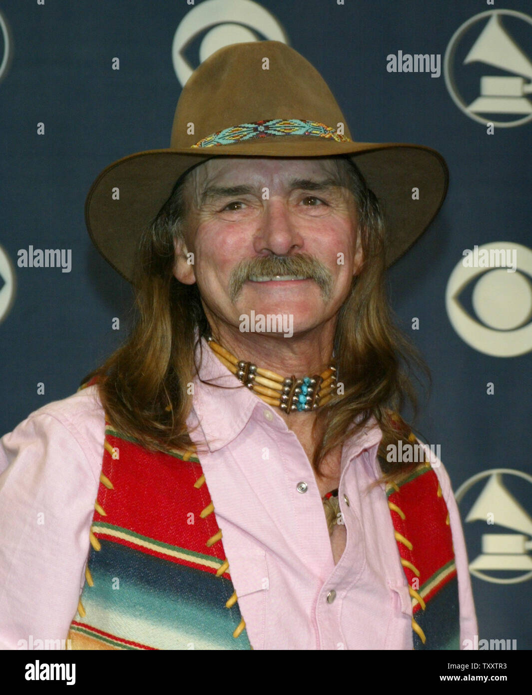 Dickey Betts appears backstage at the 47th Grammy Awards in Los Angeles ...