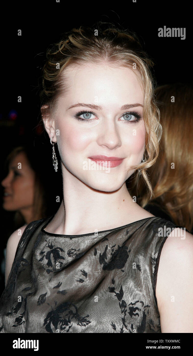 Actress Evan Rachel Wood arrives at the March 3, 2005 Los Angeles ...