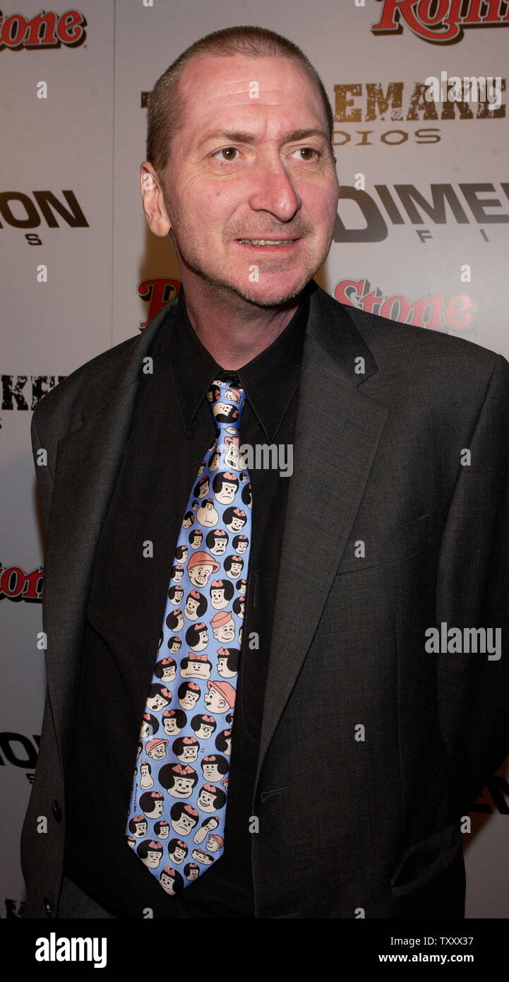 Co-director of the new motion picture thriller "Sin City", Frank Miller  arrives for the film's premiere in Los Angeles March 28, 2005. The film is  based on the popular comic book "Sin