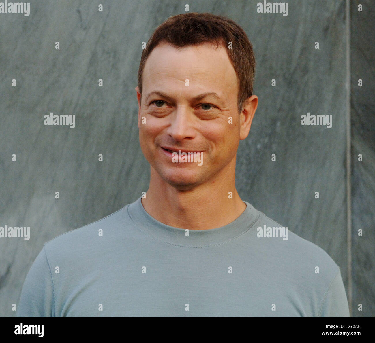 Actor Gary Sinese, who stars in the CBS television drama "CSI New York