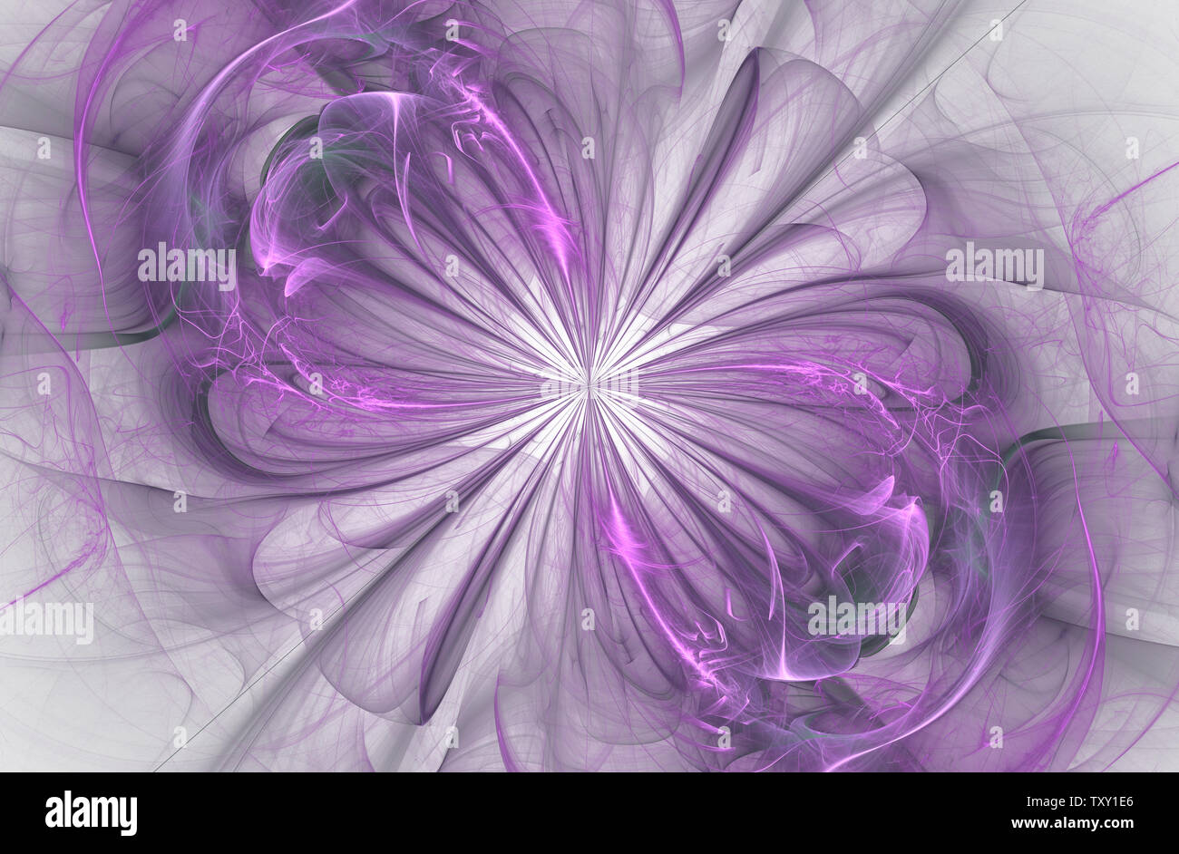 Infinity sign, computer generated fractal background. Fantastic swirl ...