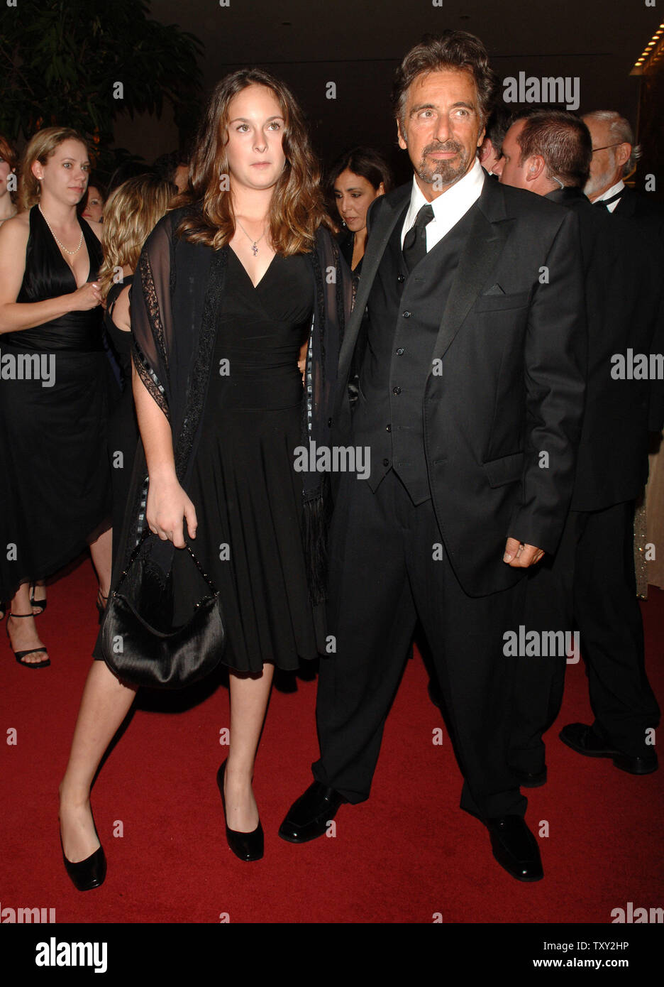Actor Al Pacino and his daughter Julie arrive at the 20th annual