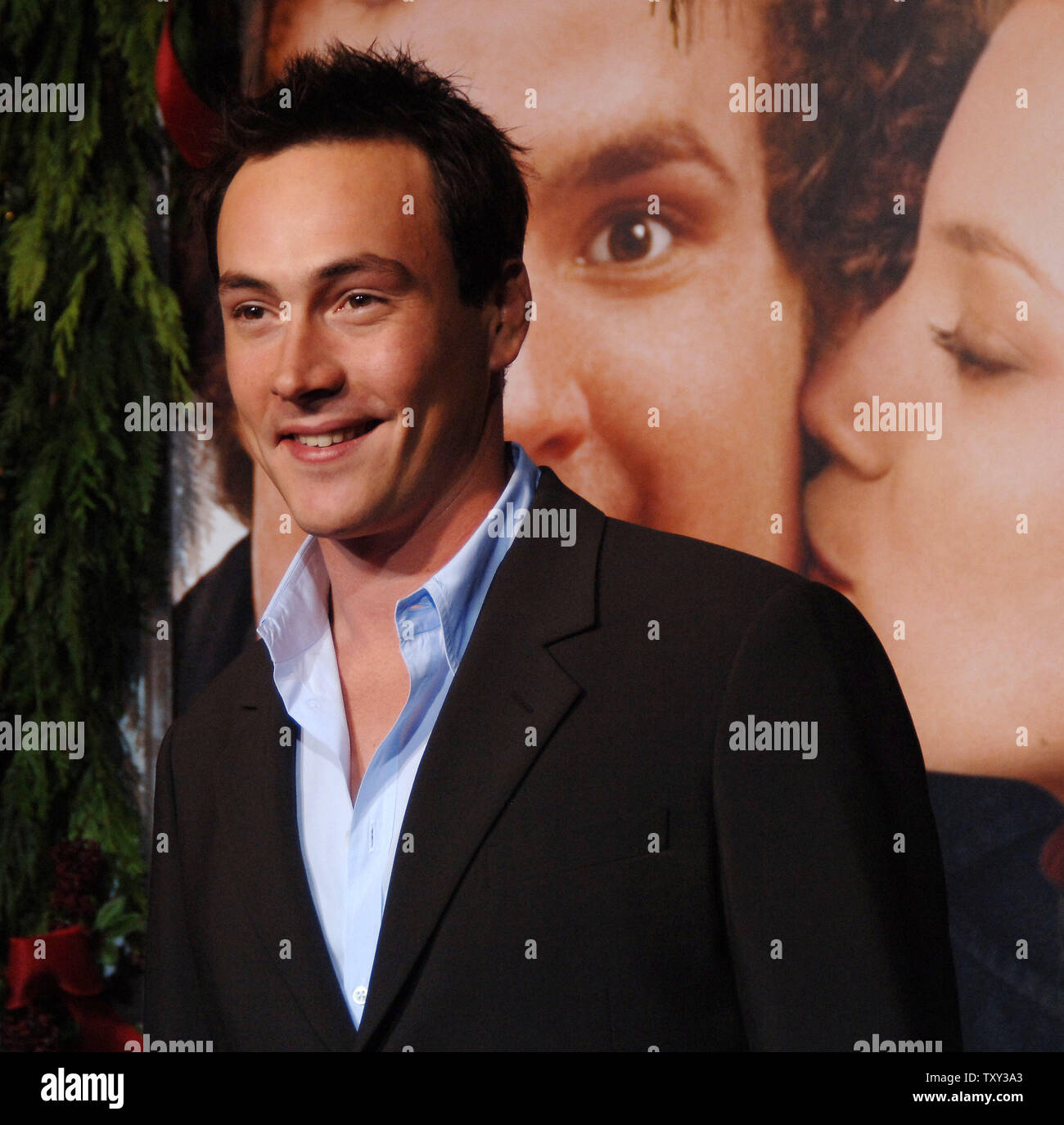 Actor Chris Klein A Cast Member In The Romantic Comedy Motion Picture Just Friends Arrives For The Premiere Of The Film In The Westwood Section Of Los Angeles November 14 05 Upi