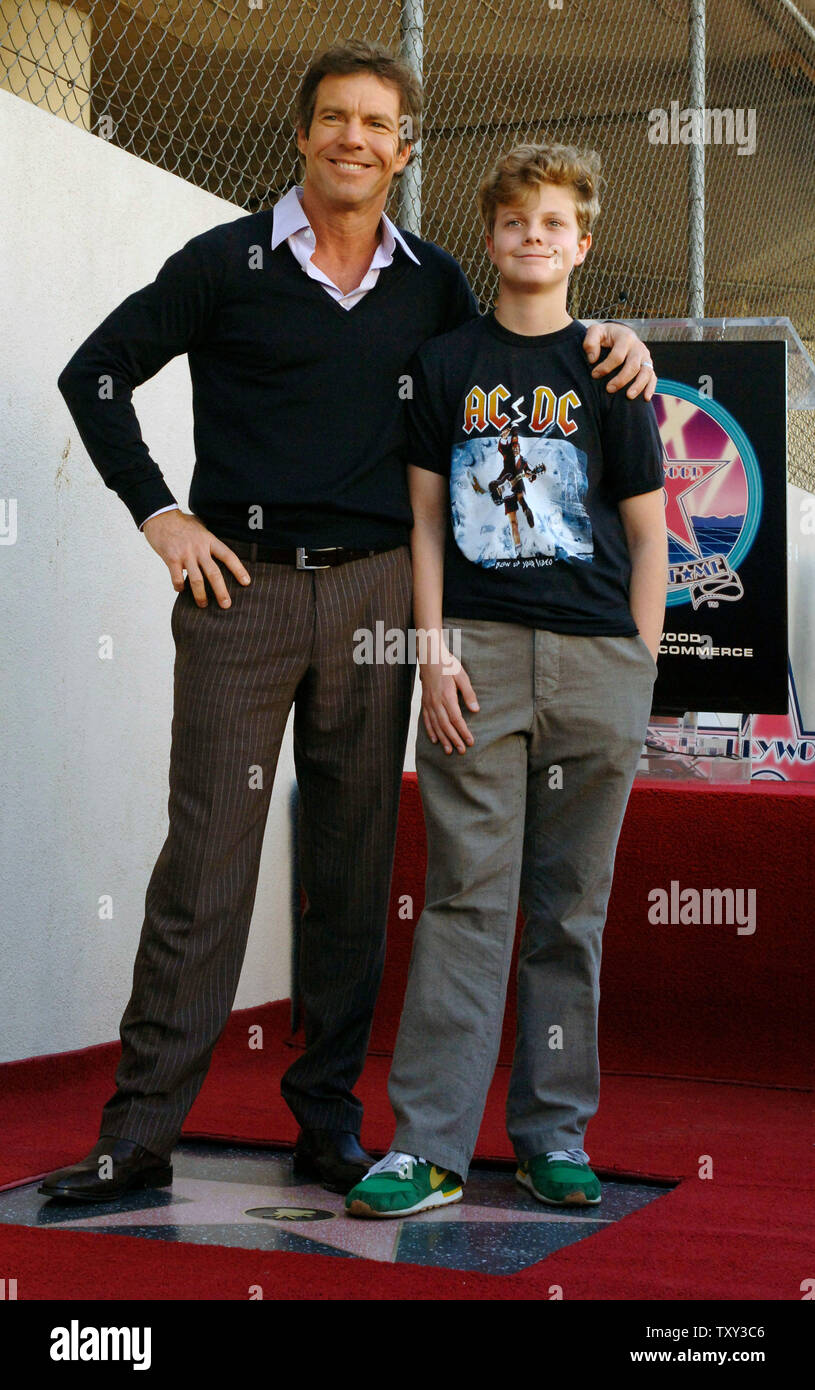 Dennis quaid and son jack quaid hi-res stock photography and images - Alamy