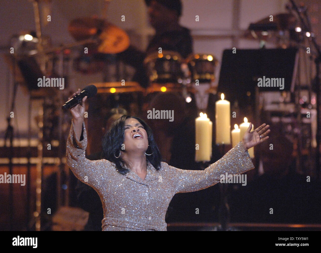 CeCe Winans performs during the taping of BET&rsquo;s Celebration of Gospel