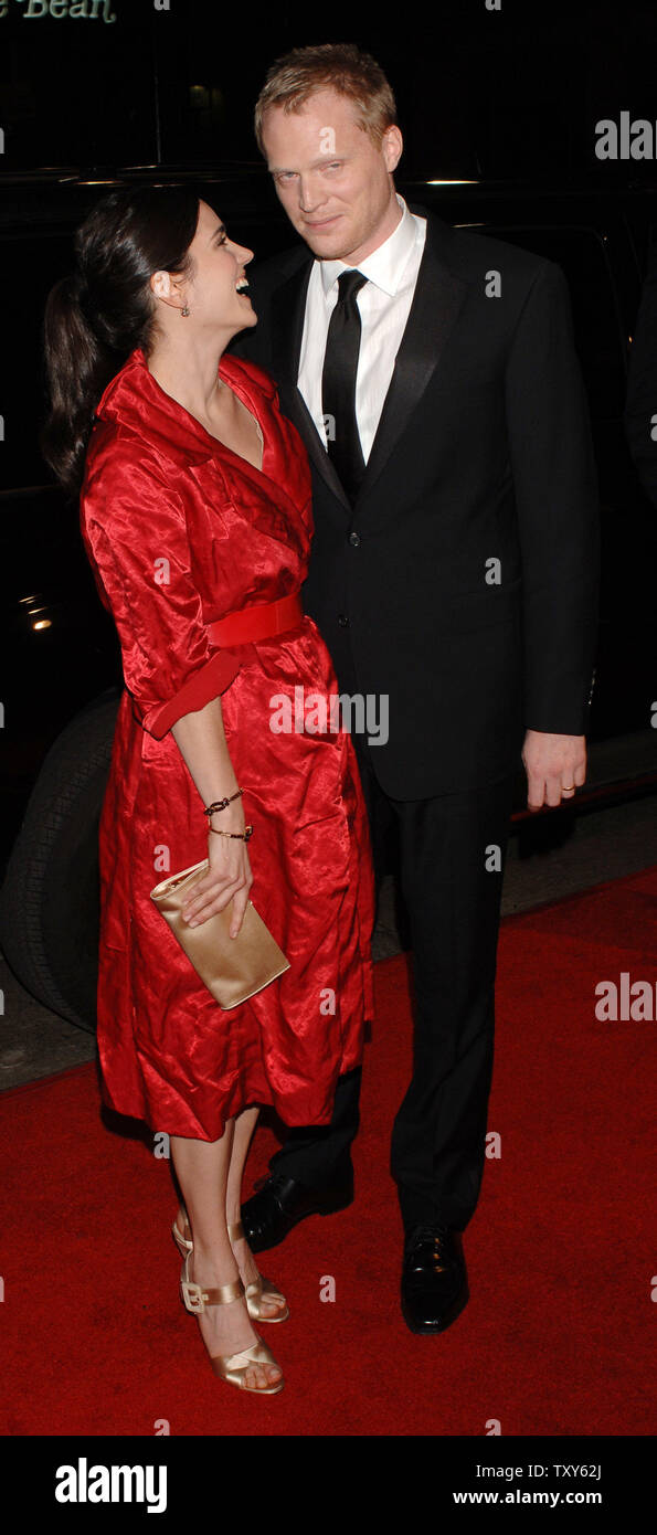 Actress Jennifer Connelly and her husband Paul Bettany arriving at the  Creation premiere at the Roy Thomson Hall during the Stock Photo - Alamy