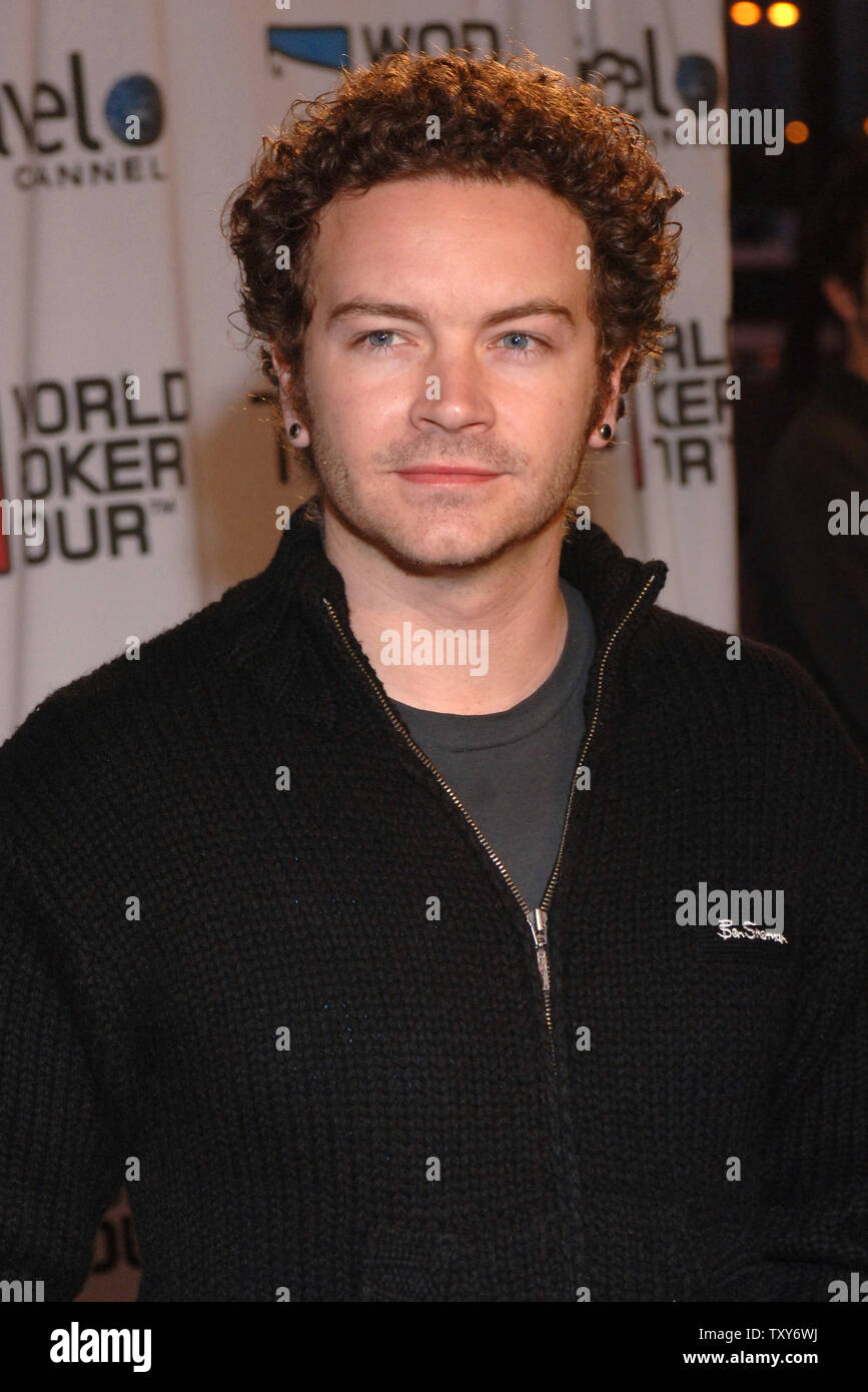 Actor Danny Masterson arrives for the World Poker Tour Invitational at the  Commerce Casino in Los Angeles, California on February 22, 2006 . (UPI  Photo/ Phil McCarten Stock Photo - Alamy