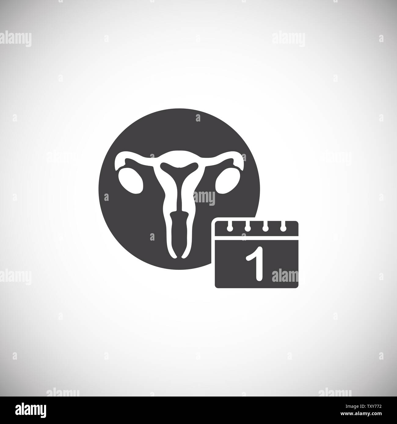 Reproduction related icon on background for graphic and web design ...