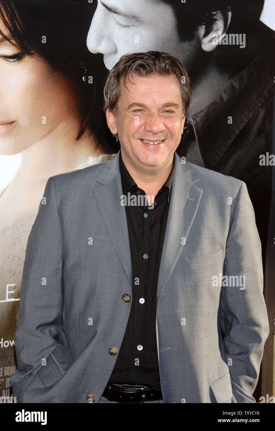 Director Alejandro Agresti of Argentina attends the world premiere of his new motion picture drama 'The Lake House' at the Pacific Cinerama Dome in the Hollywood section of Los Angeles, California on June 13, 2006. The movie portrays the romance between a doctor (Sandra Bullock) and an architect (Keanu Reeves) who are living in a house two years apart. The movie opens in the U.S. on June 16. (UPI Photo/Jim Ruymen) Stock Photo
