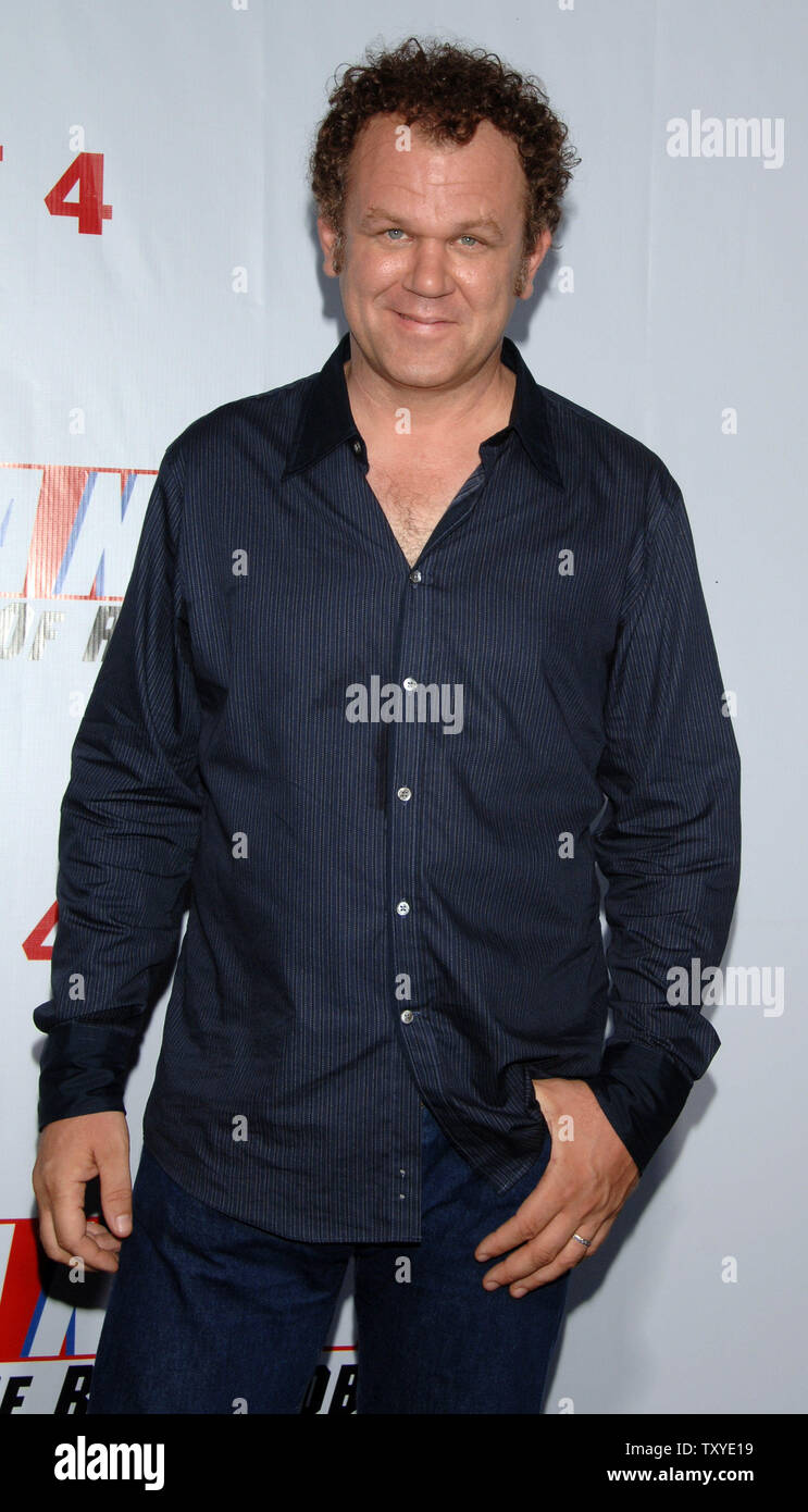 Actor John C Reilly, a cast member in the motion picture comedy ...