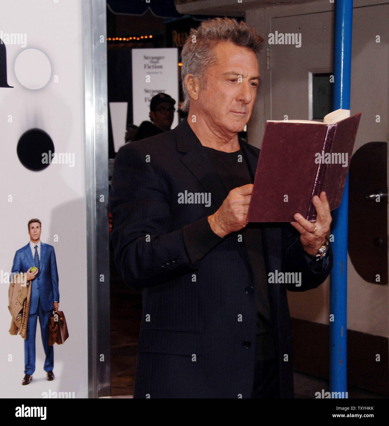 Actor Dustin Hoffman A Cast Member In The Motion Picture Comedy