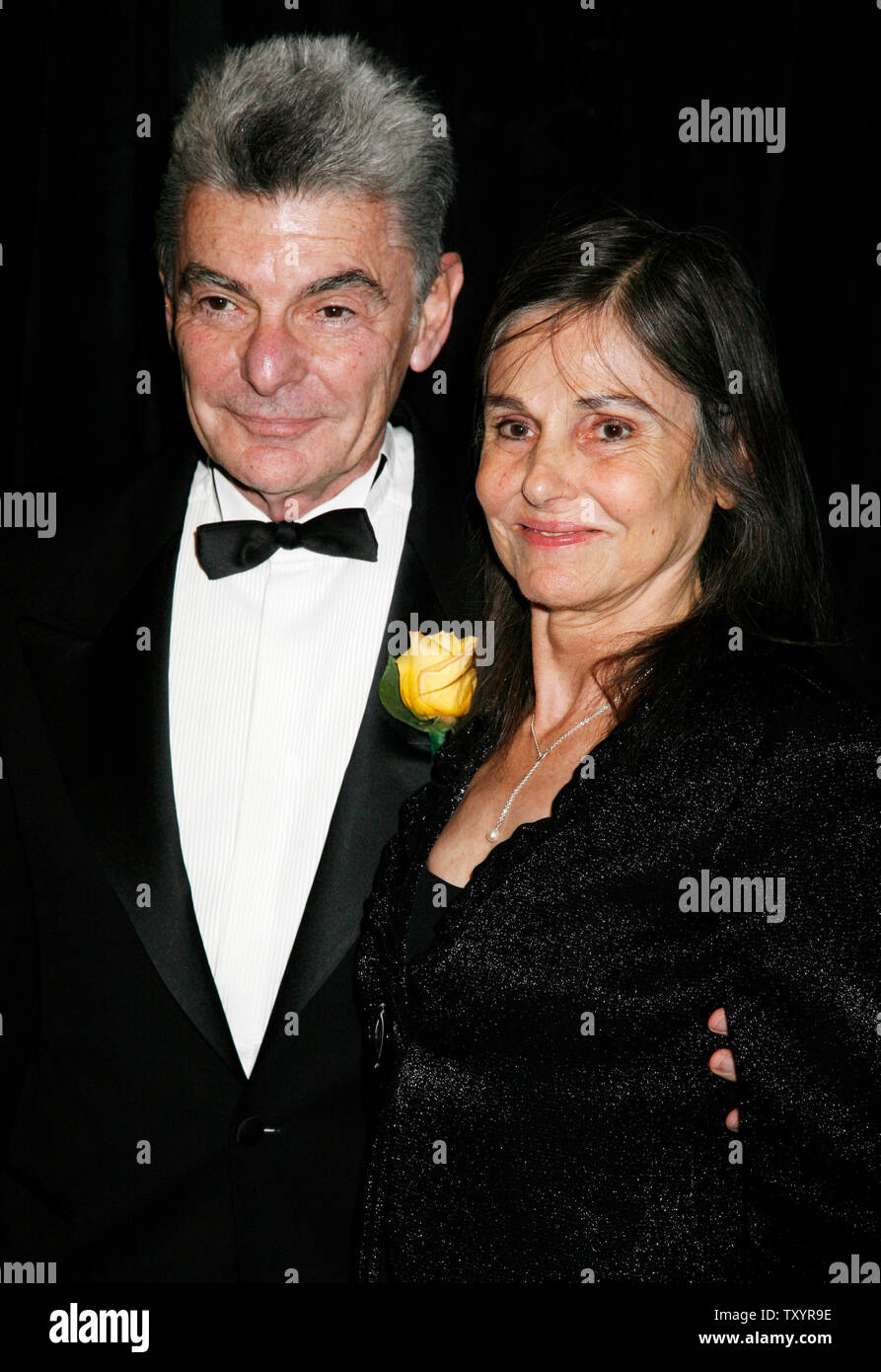 Actor Richard Benjamin and his wife actress Paula Prentiss arrive for the American Society of Cinematographers 21st annual Outstanding Achievement Awards at the Century Plaza Hotel in Los Angeles on February 18, 2007.   (UPI Photo/David Silpa) Stock Photo