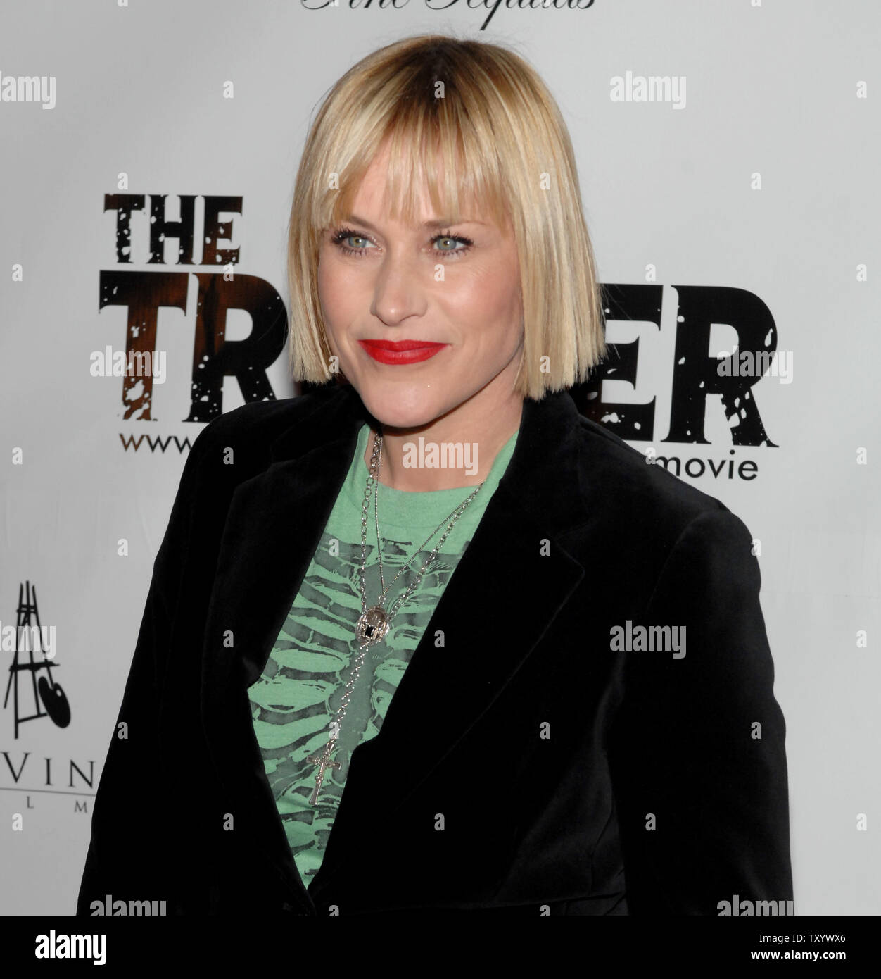 Actress Patricia Arquette The Sister Of David Arquette Who Wrote Directed And Stars In The Political Satire Horror Motion Picture The Tripper Arrives For The Film S Premiere At Hollywood Forever Cemetery In Actress Patricia Arquette The Sister Of David Arquette Who Wrote Directed And Stars In The Political Satire Horror Motion Picture The Tripper Arrives For The Film S Premiere At Hollywood Forever Cemetery In