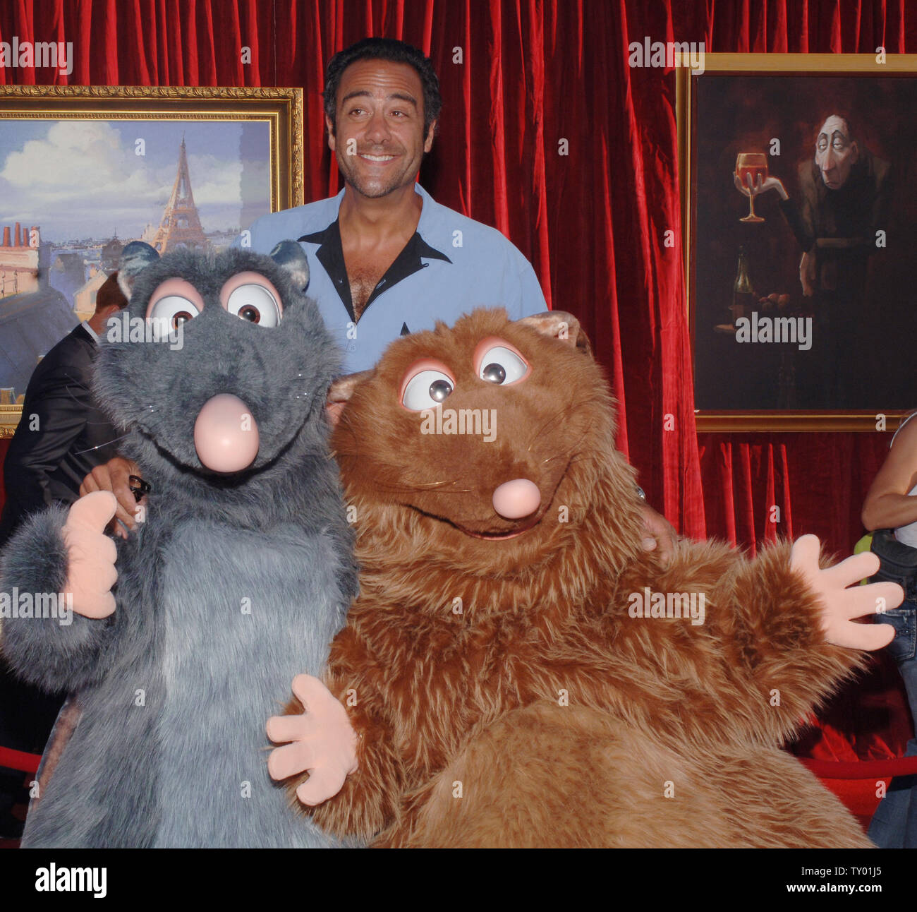 Actor Brad Garrett, the voice of Gusteau in the Pixar animated motion