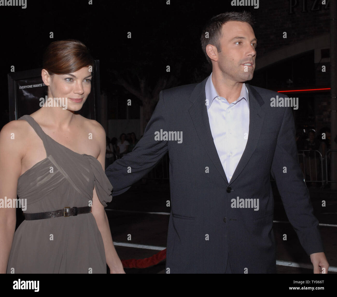 Gone Baby Gone Director Ben Affleck R Poses With Cast