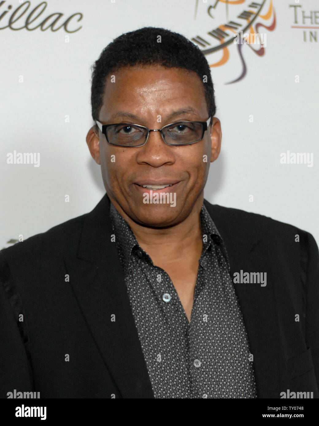 Jazz icon Herbie Hancock arrives at the Kodak Theatre in Los Angeles on