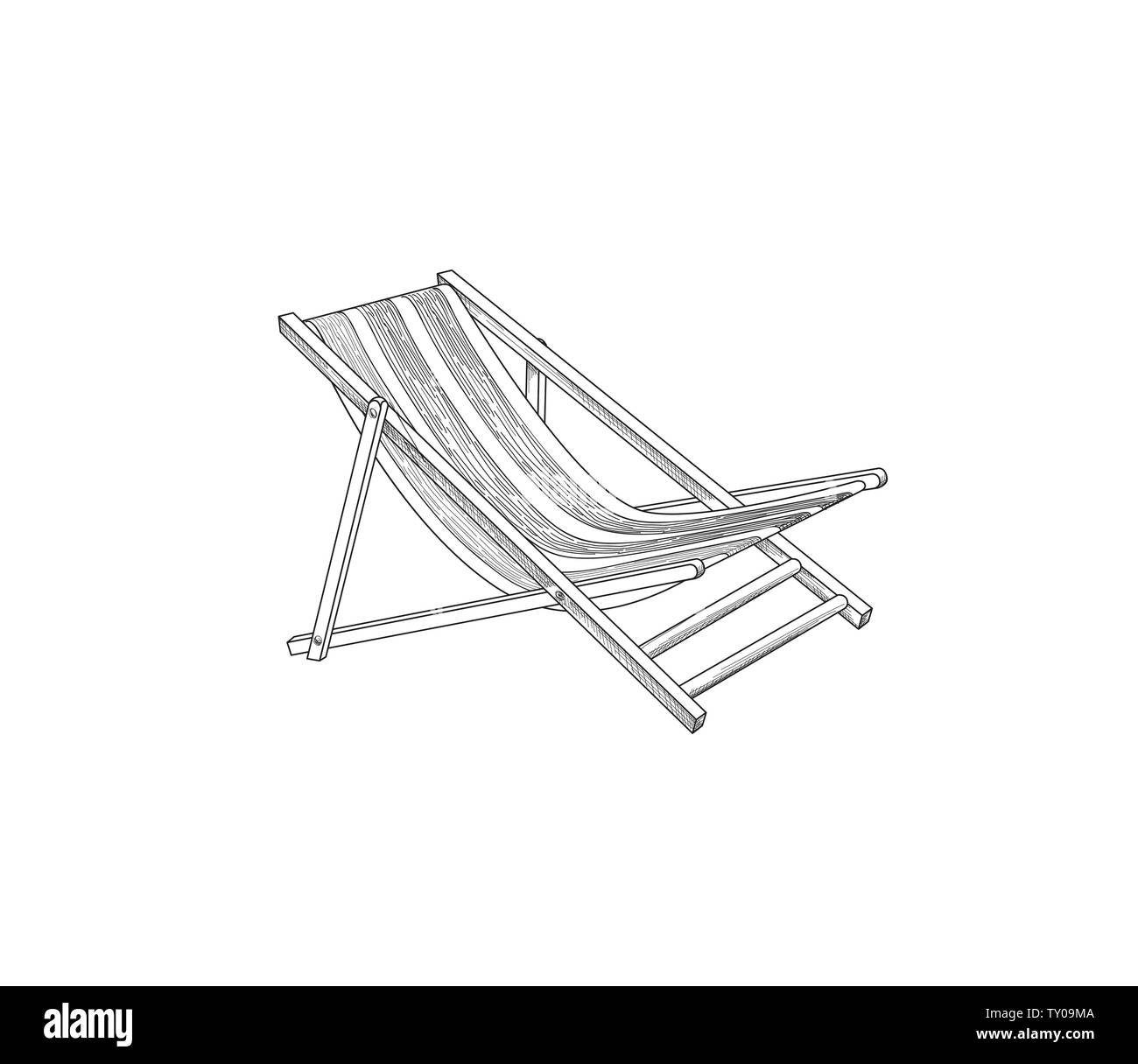 Liegestuhl Zeichnen Liegestuhl Zeichnen