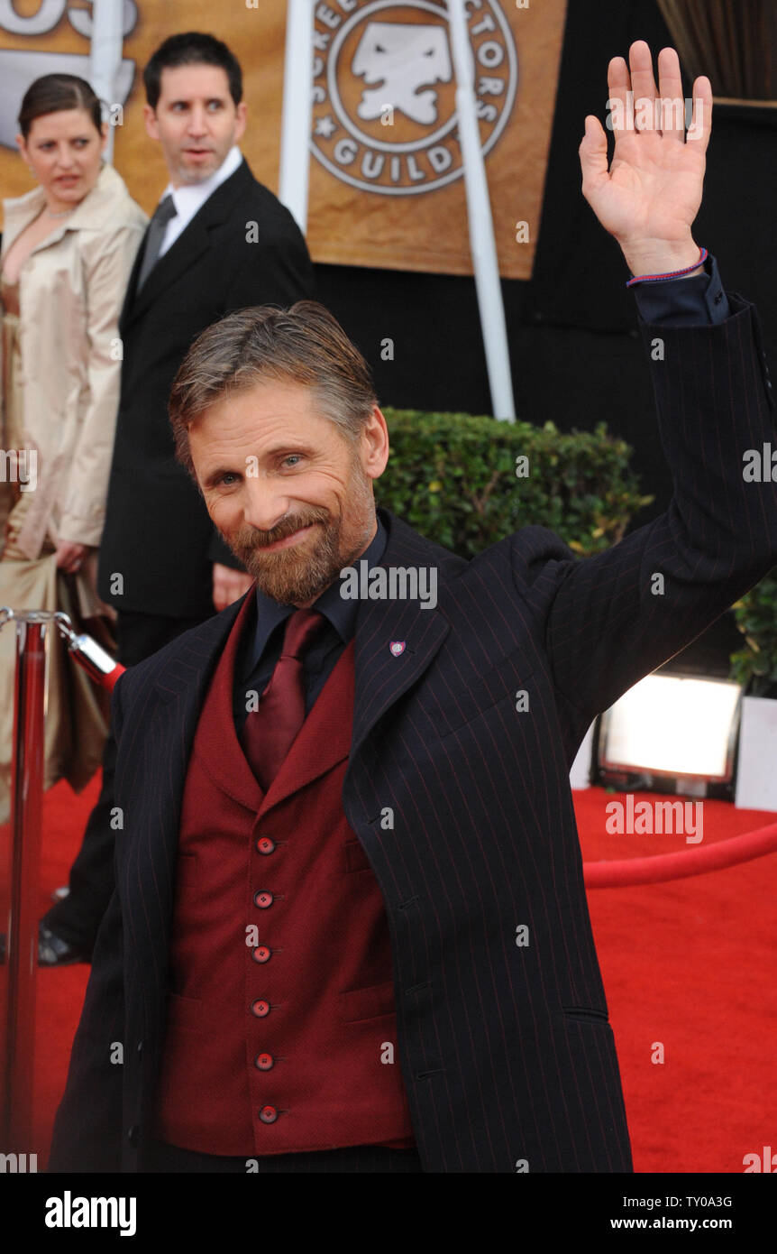Actor Viggo Mortensen attends the 14th annual Screen Actors Guild