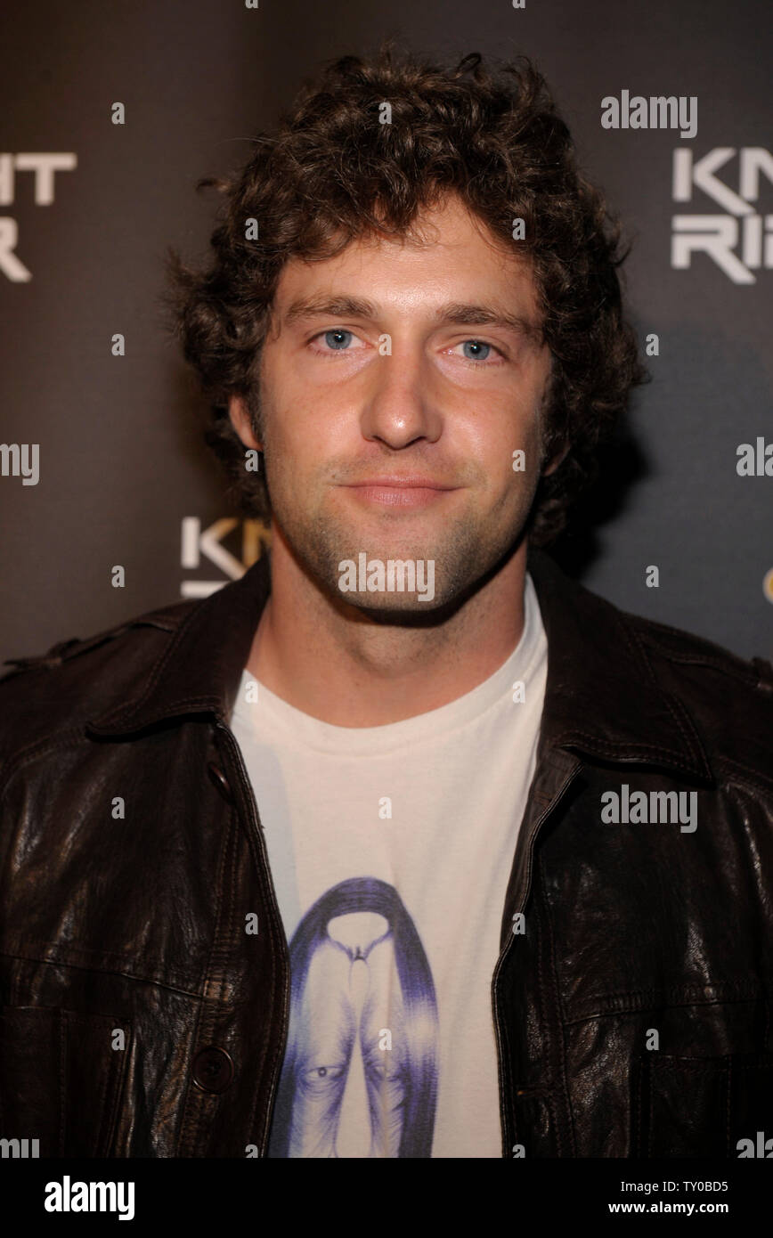 Actor Mike Faiola attends the Knight Rider cast party in Los Angeles on February 12, 2008. (UPI Photo/ Phil McCarten) Stock Photo