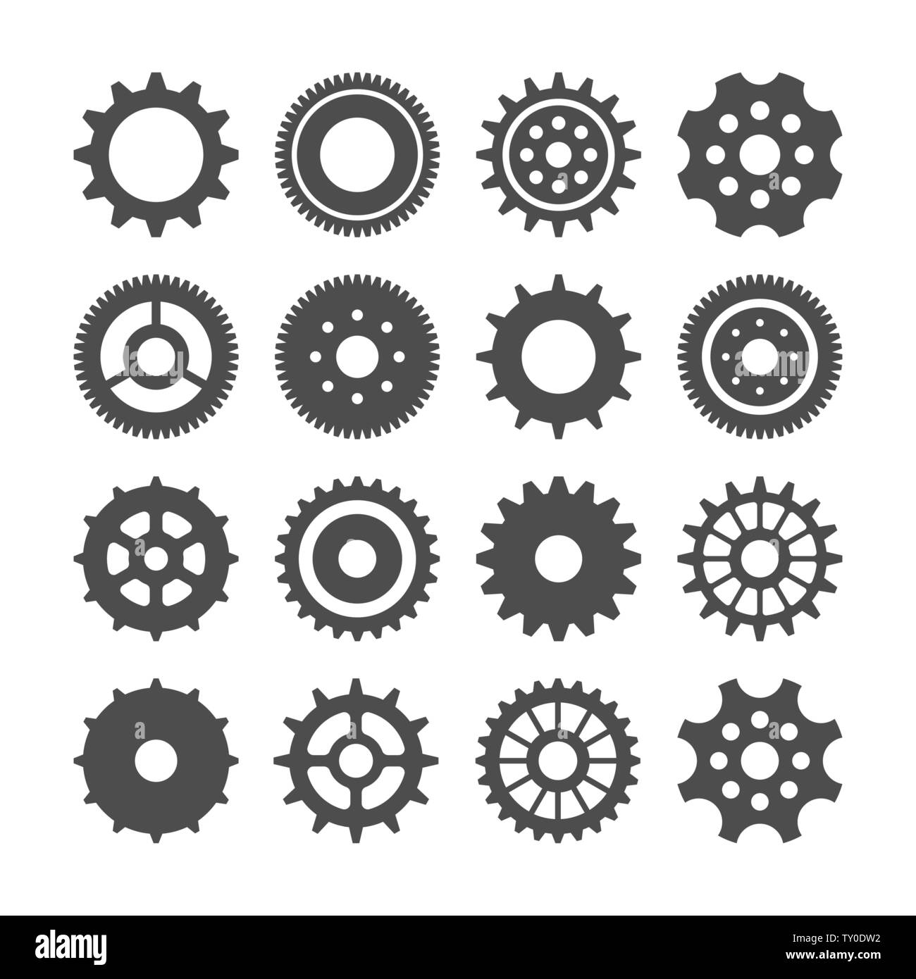 Vintage Gear Illustration