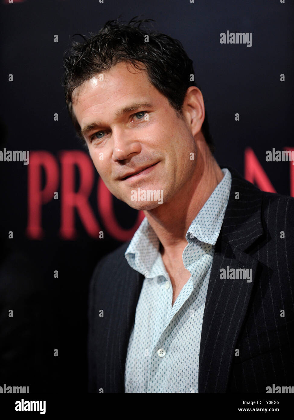 Actor Dylan Walsh attends the premiere of the film "Prom Night" in Los ...