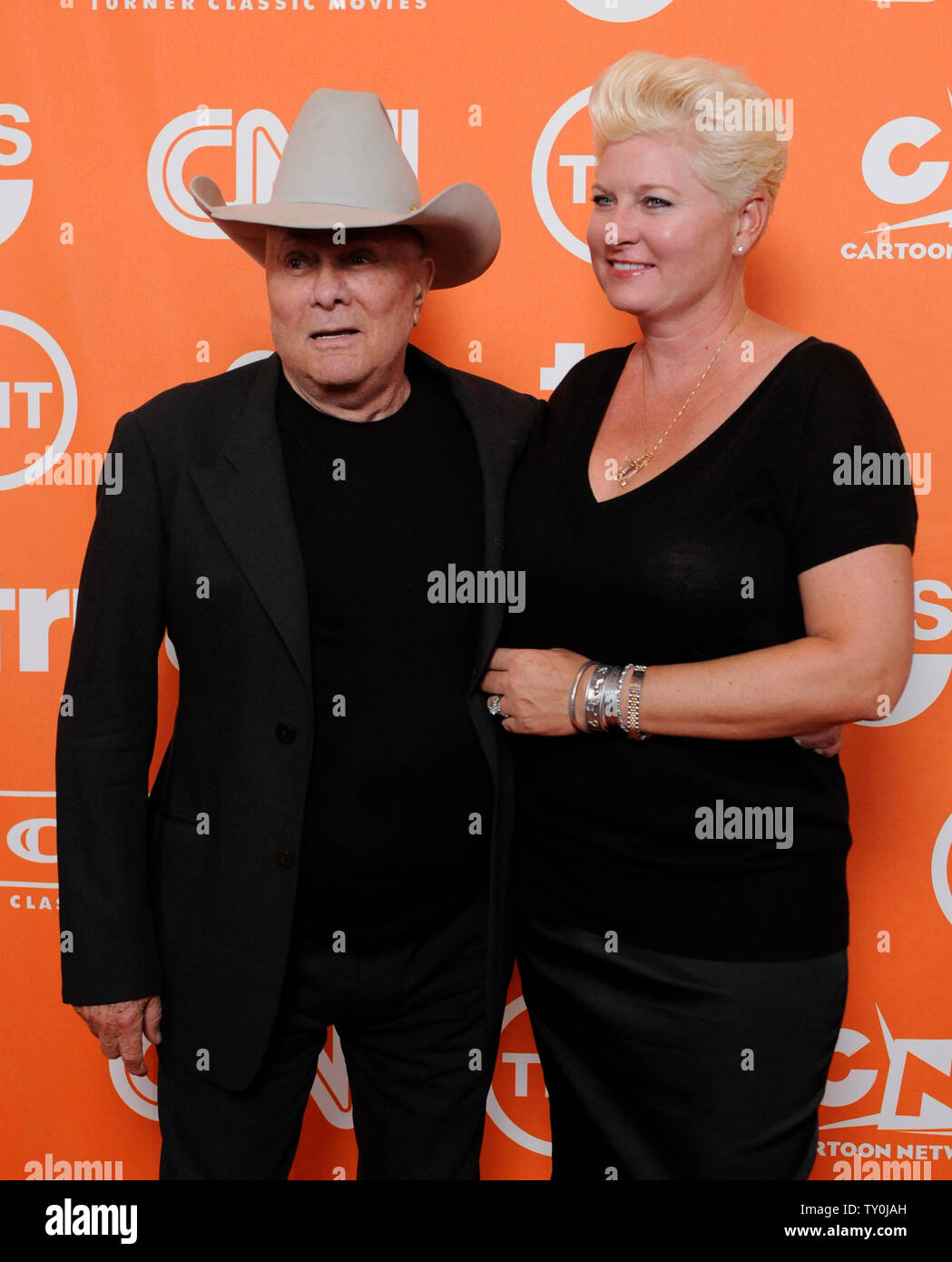 Actor Tony Curtis and his wife Jill Vanden Berg arrive at the Turner ...