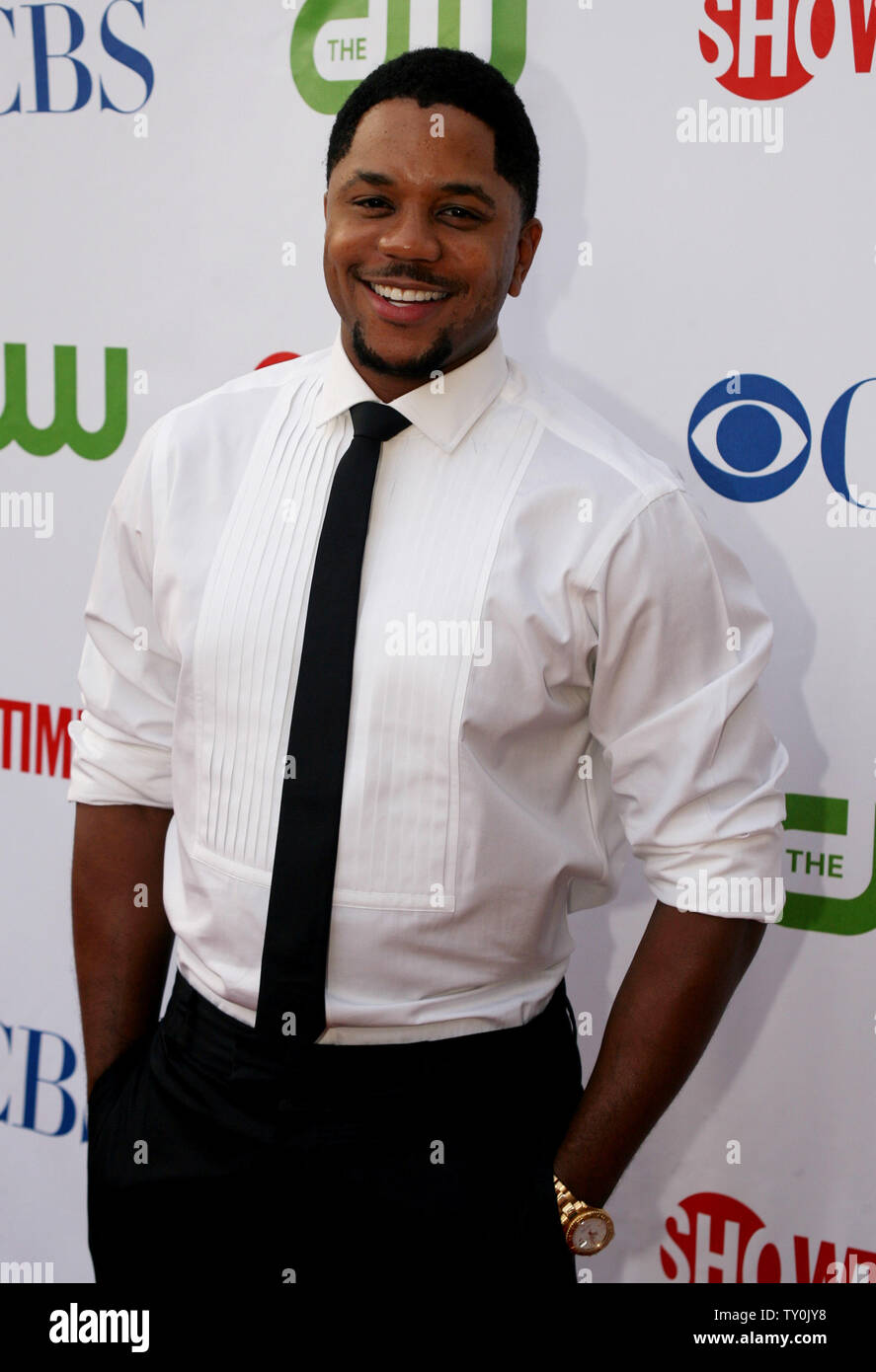 Actor Hosea Chanchez attends the CBS, CW and Showtime press tour party in L...