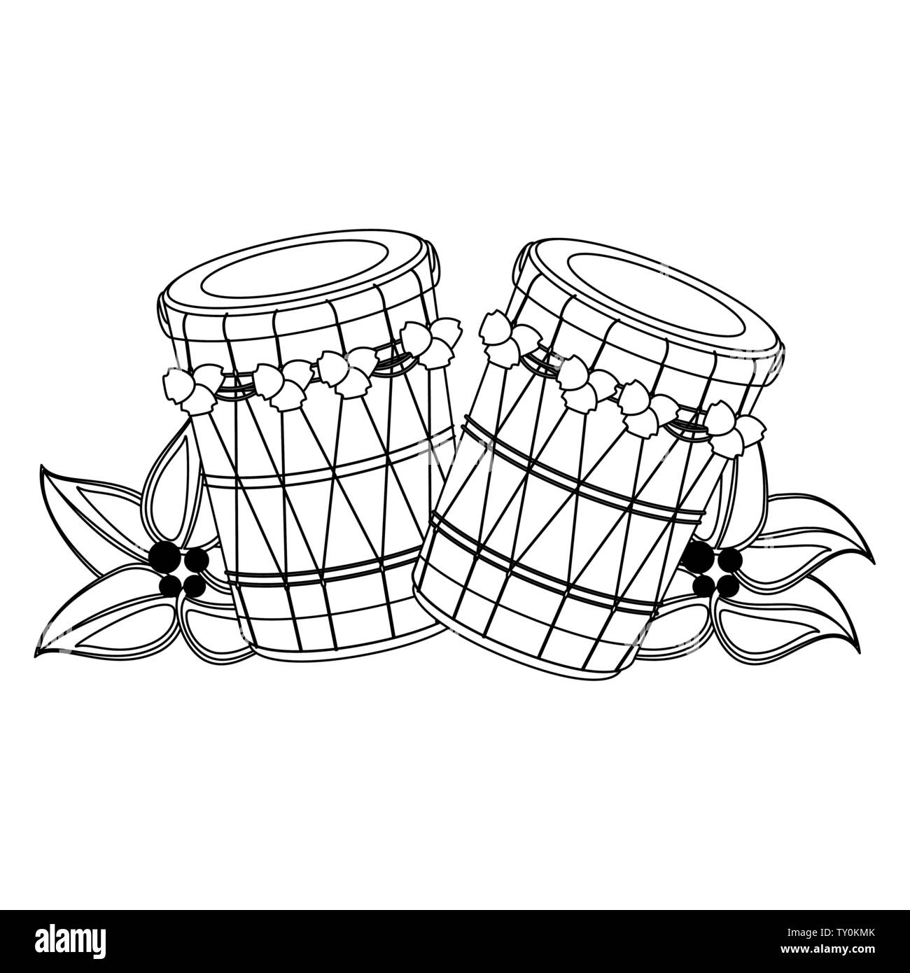 Bicycle Dhol Drawing Dholak Line Art Musical Instruments TABLA  Dholki transparent background PNG clipart  HiClipart