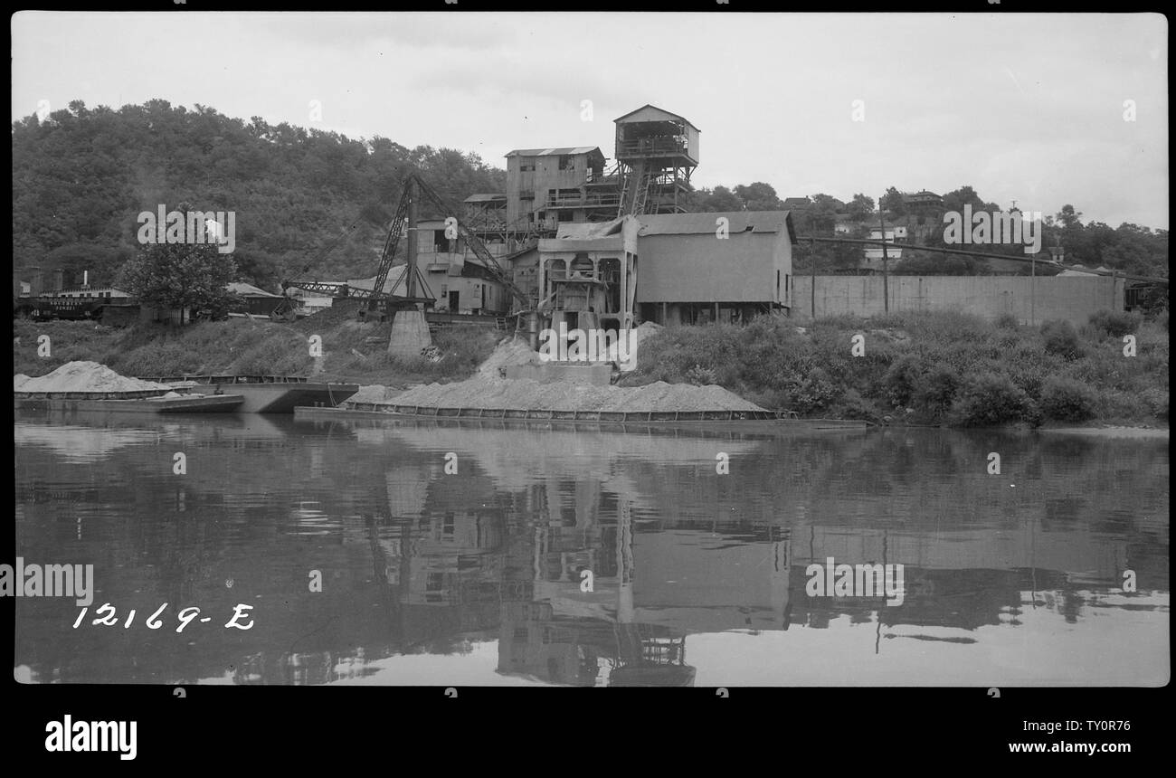 Dixie Sand and Gravel Plant Stock Photo Alamy