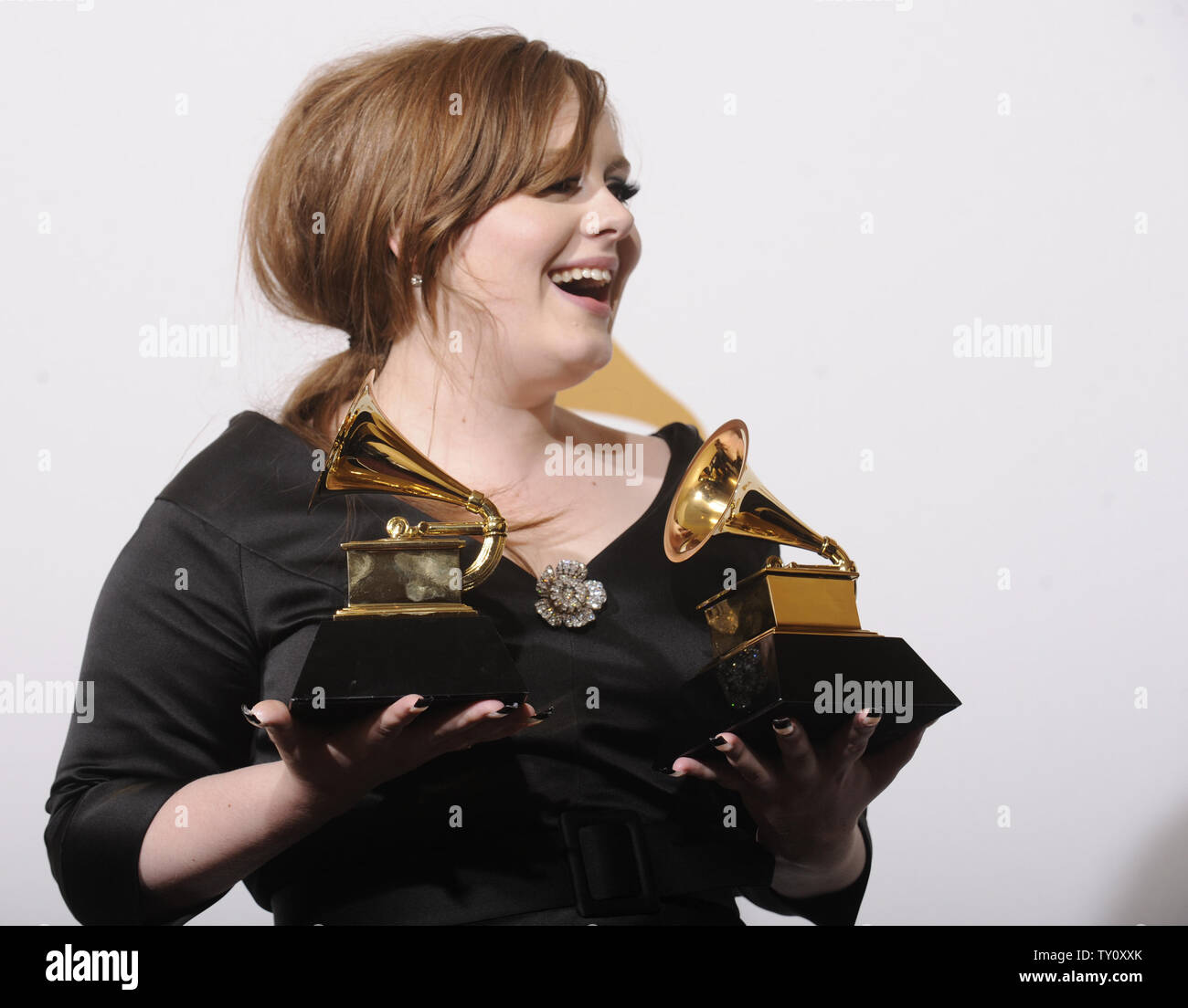 Best female pop vocal performance hires stock photography and images