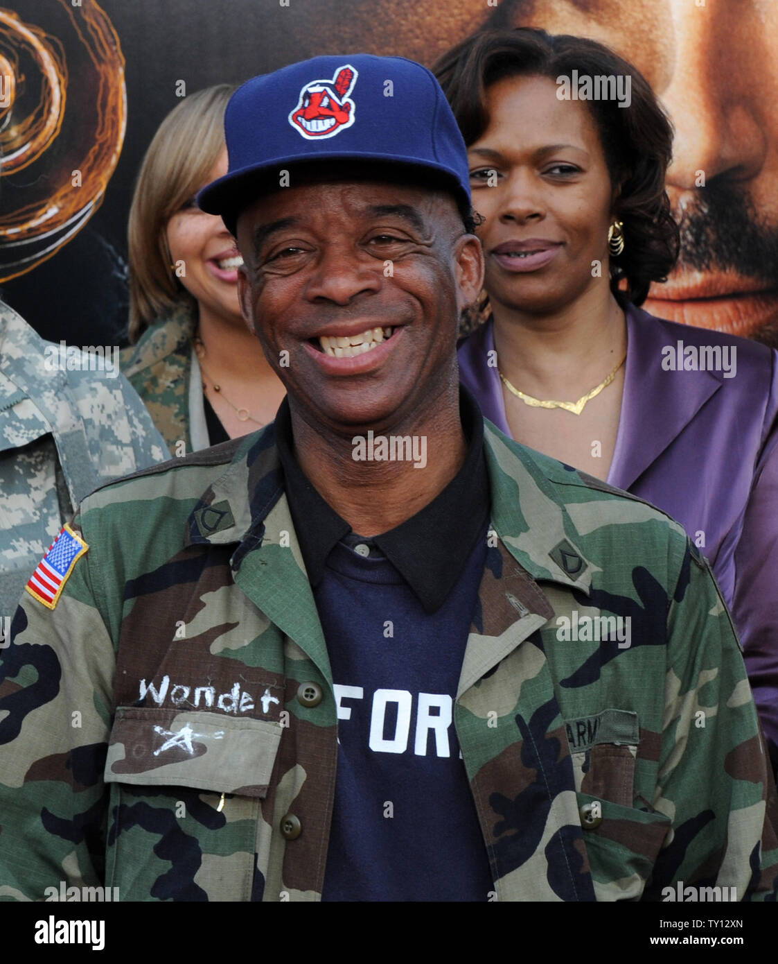 LOS ANGELES, CA. April 20, 2009: Nathaniel Anthony Ayers & family at the  Los Angeles premiere of The Soloist at Paramount Theatre, Hollywood. The  movie is based on the story of how