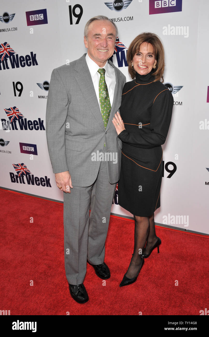 LOS ANGELES, CA. April 23, 2009: Los Angeles Police Chief William J. Bratton & wife Rikki Klieman at the launch of BritWeek at the British Consul General's Official Residence in Los Angeles. © 2009 Paul Smith / Featureflash Stock Photo