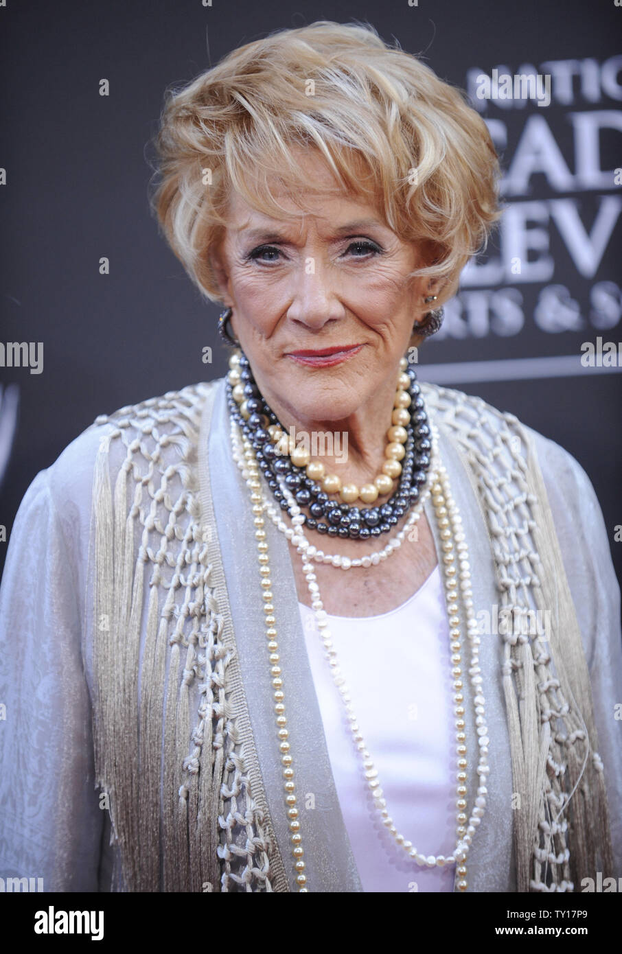 Jeanne Cooper attends the 36th Annual Daytime Emmy .Awards in Los Angeles on August 30, 2009.      UPI/ Phil McCarten Stock Photo