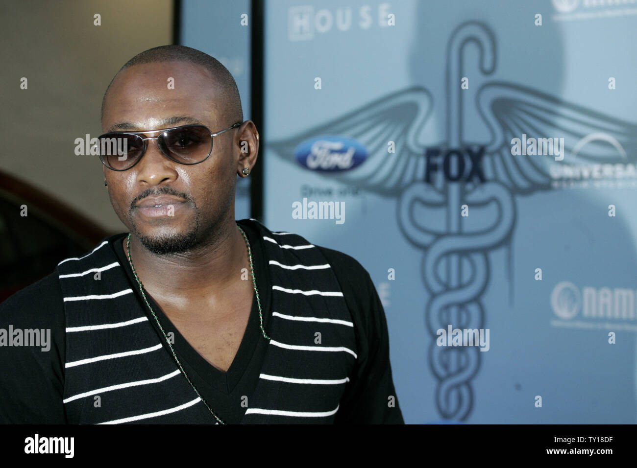 Actor Omar Epps arrives at the Season Six premiere for House at the Arclight Cinerama Dome in Hollywood, California on September 15, 2009.     UPI/Jonathan Alcorn Stock Photo