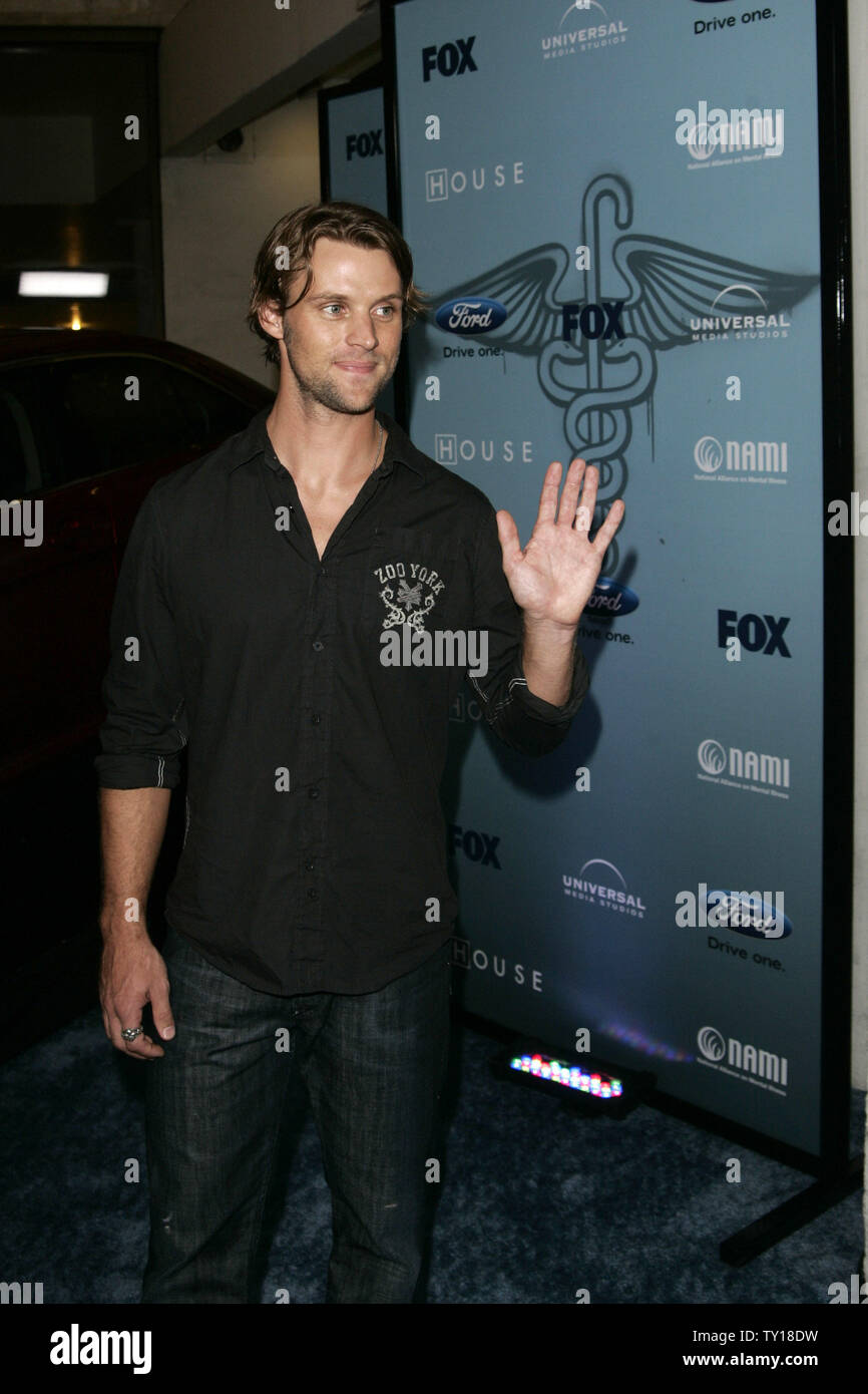 Actor Jesse Spencer arrives at the Season Six premiere for House at the Arclight Cinerama Dome in Hollywood, California on September 15, 2009.     UPI/Jonathan Alcorn Stock Photo