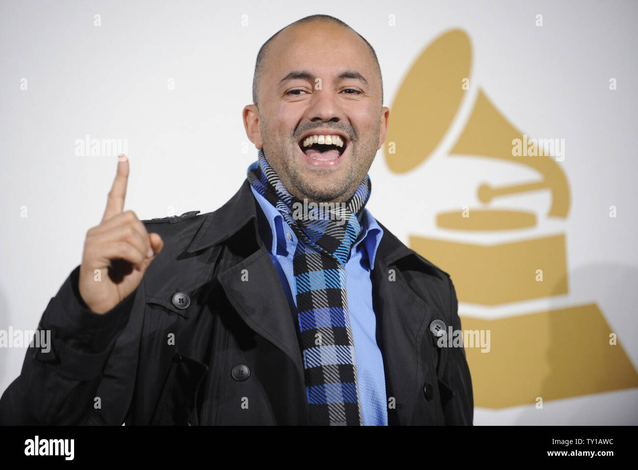 Redone poses backstage at the GRAMMY Nomination Concert Live in Los