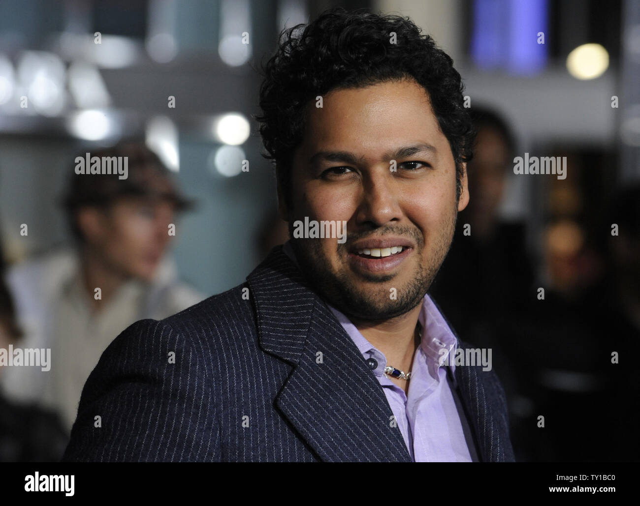 Cast member Dileep Rao attends the premiere of the film 'Avatar' in Los Angeles on December 16, 2009.      UPI/ Phil McCarten Stock Photo