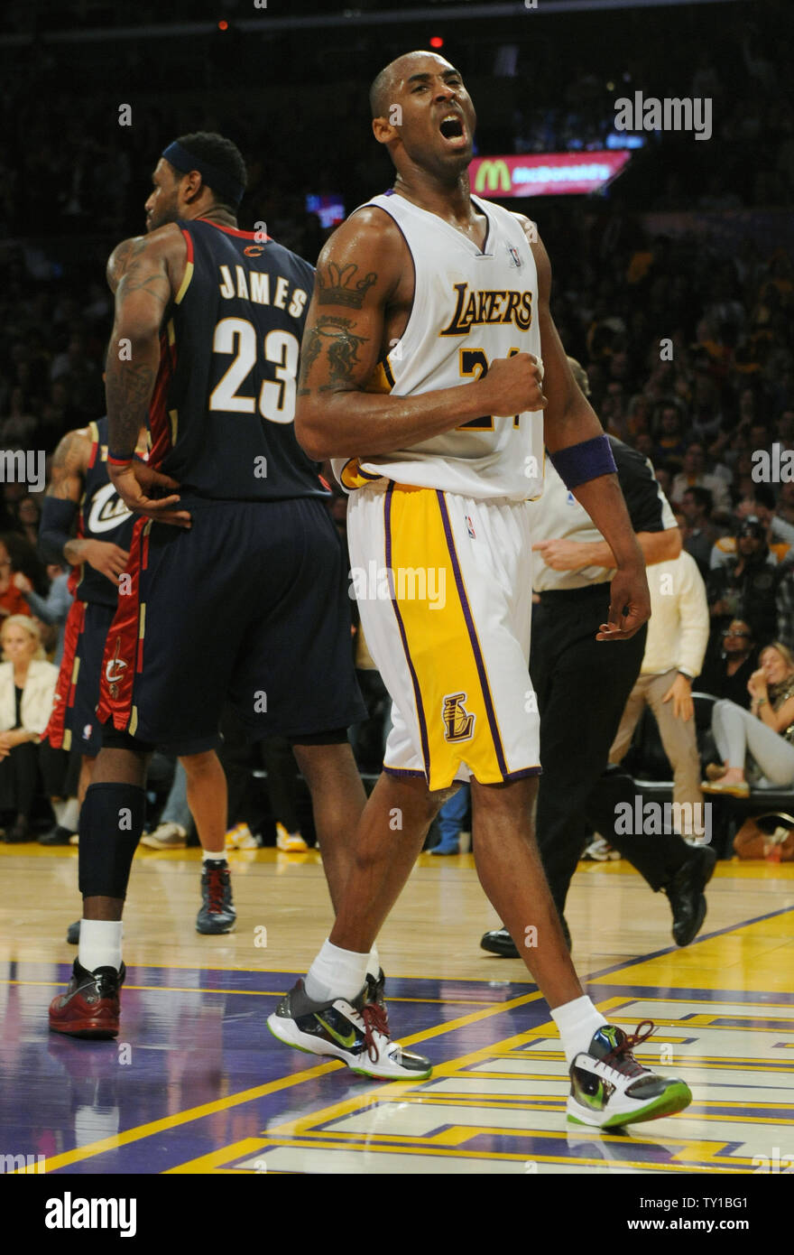 lakers vs cavs 2009