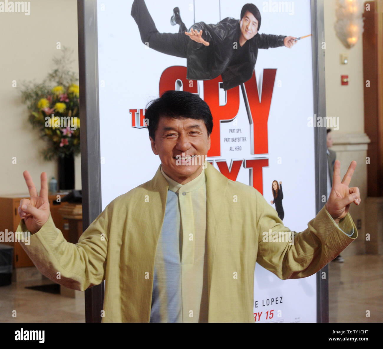 Actor Jackie Chan A Cast Member In The Motion Picture Comedy The