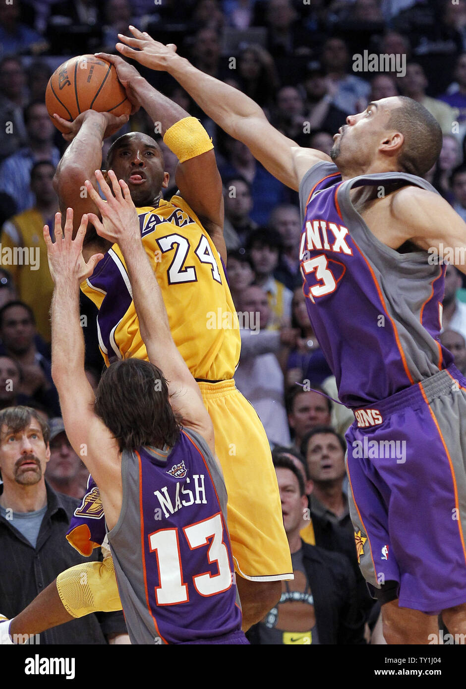 NBA Finals Archive — Ron Artest and Kobe Bryant 2010 NBA Finals