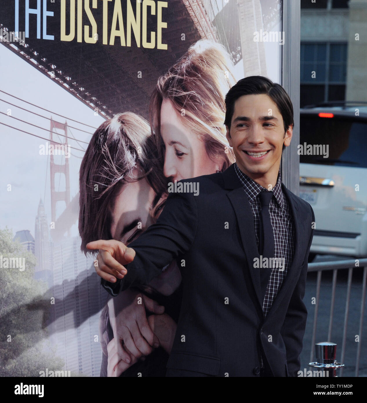 Cast member Justin Long attends the premiere of the motion picture ...
