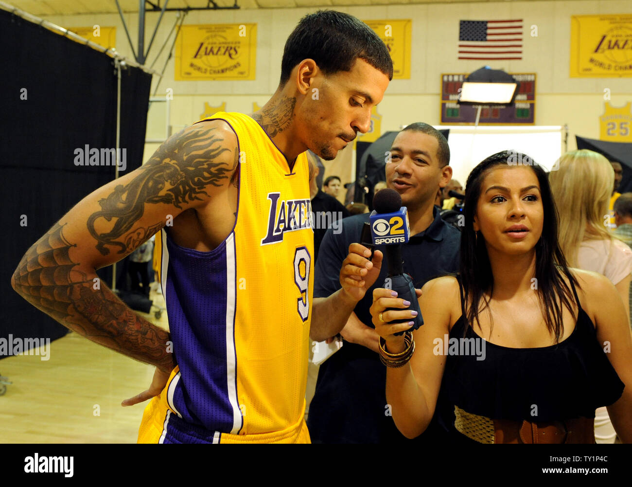 matt barnes lakers jersey