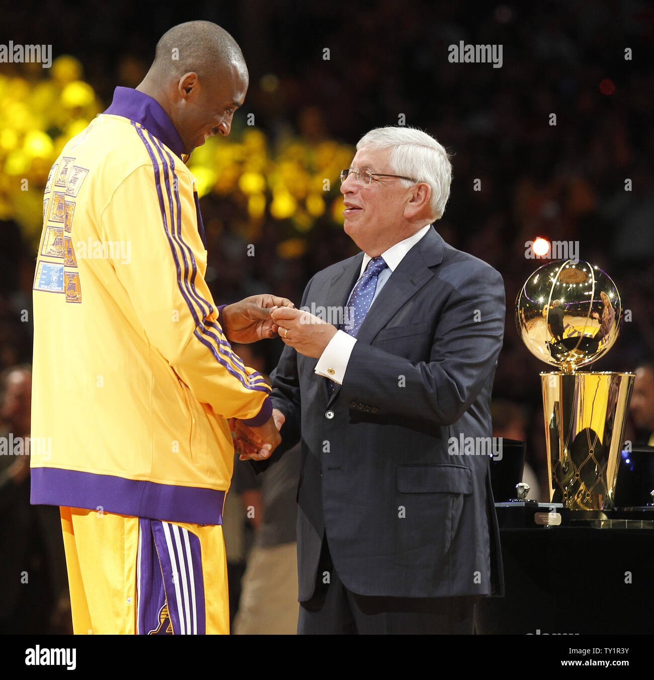 Nba championship trophy hi-res stock photography and images - Alamy